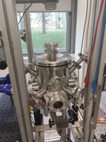 Chamber for Pulsed Laser Deposition of thin films (together with Nd:YAG laser) 