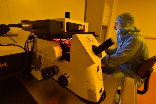 3D laser lithography equipment at INFLPR 