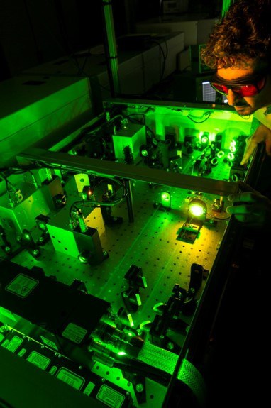 UHI100 laser facility (front end)