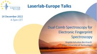 Laserlab-Europe Talks: Dual Comb Spectroscopy for Electronic Fingerprint Spectroscopy